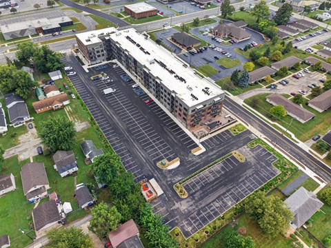 Aerial view of The Elwood