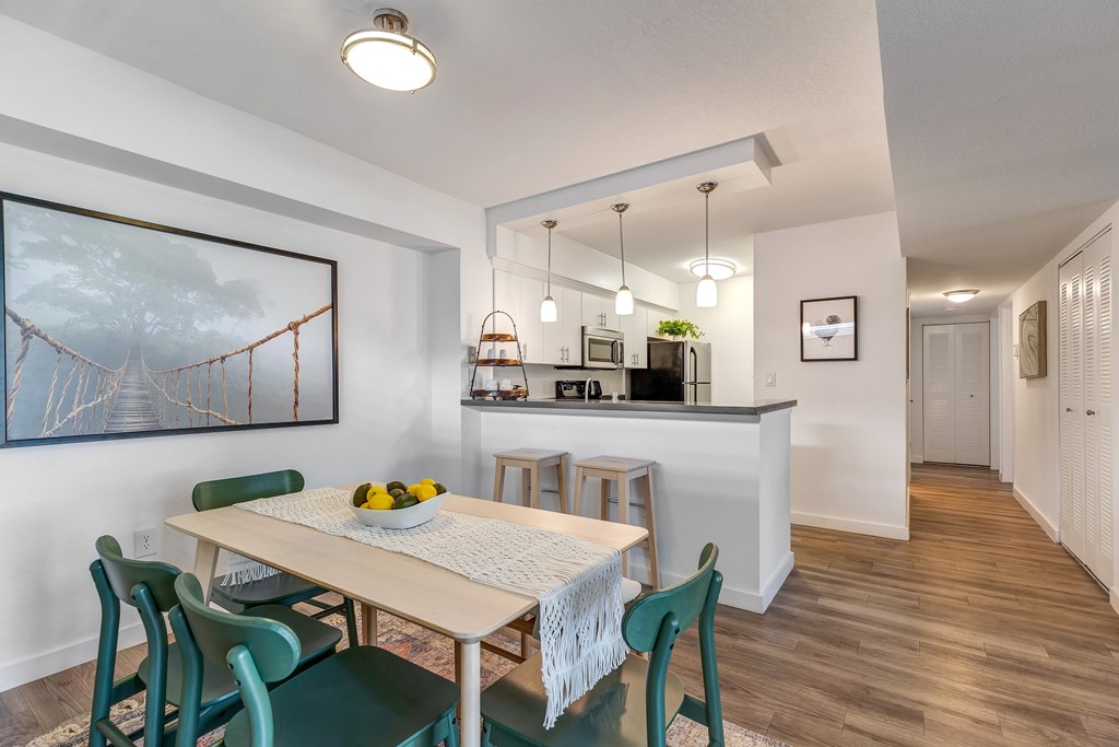 open floorplan showing kitchen