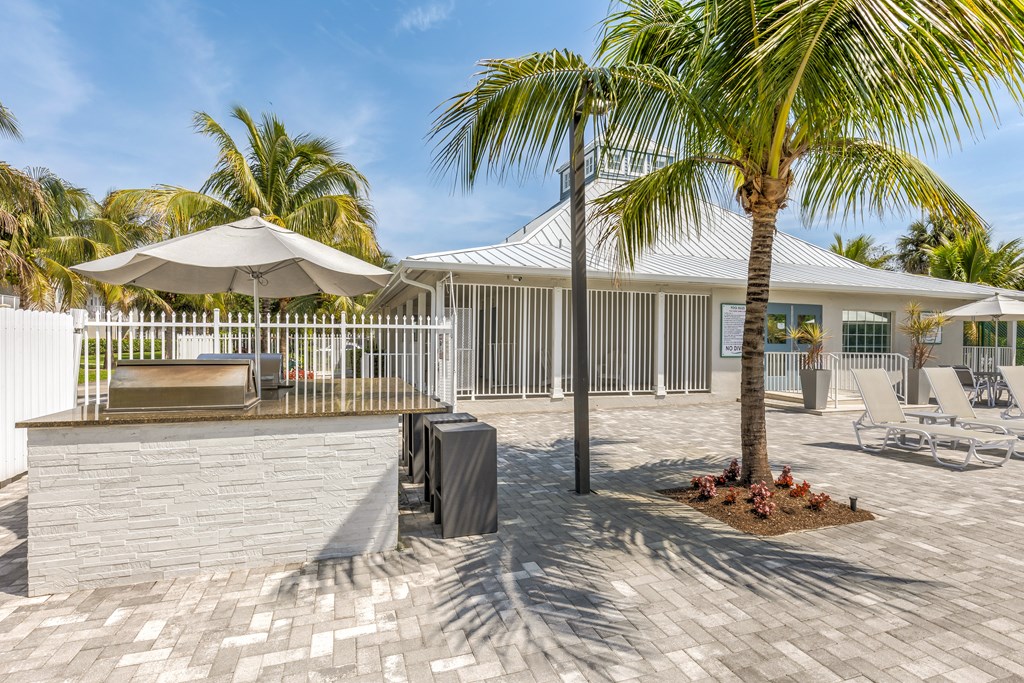 Flats on the greens pool area