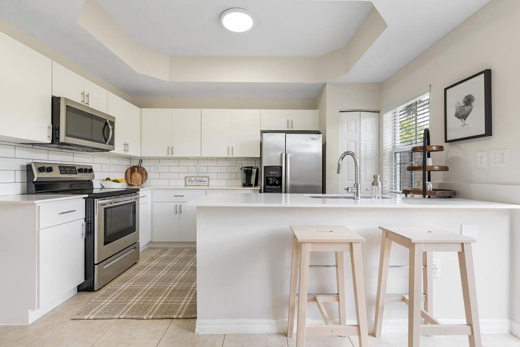 The Isles Apartment kitchen