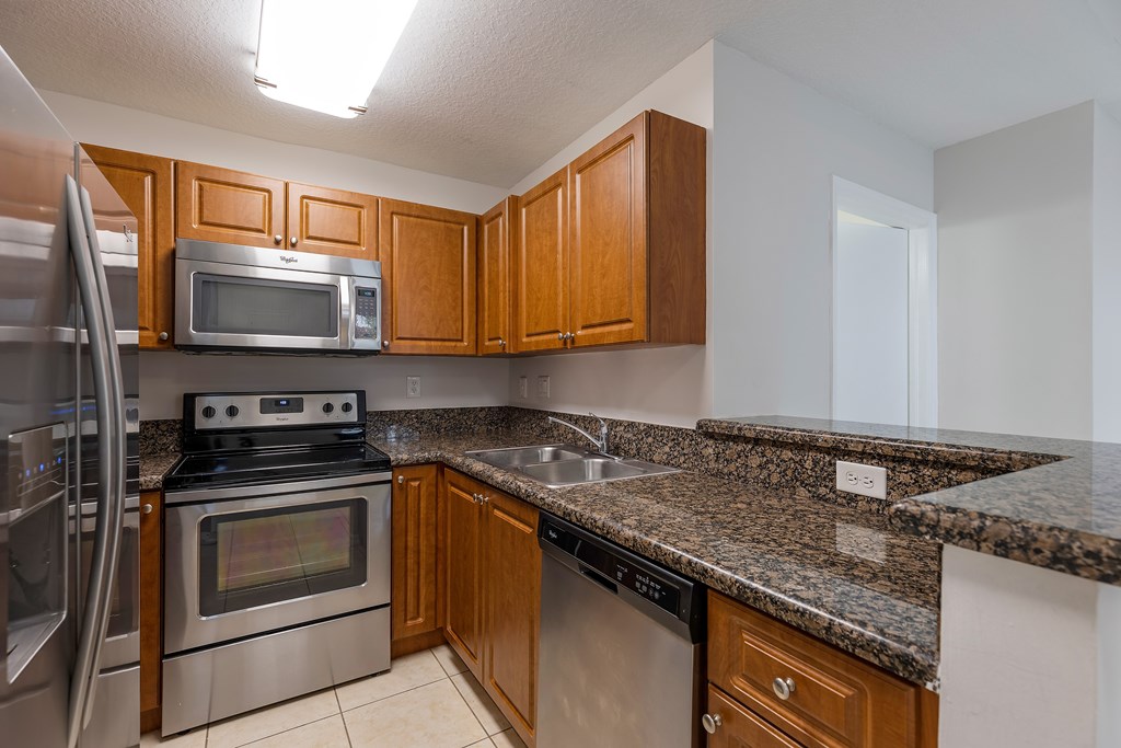 The Isles Apartment kitchen