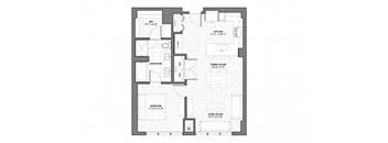 a black and white floor plan of a house