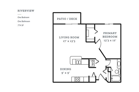 a floor plan of a bedroom apartment