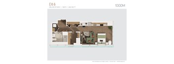 an image of the d14 floor plan