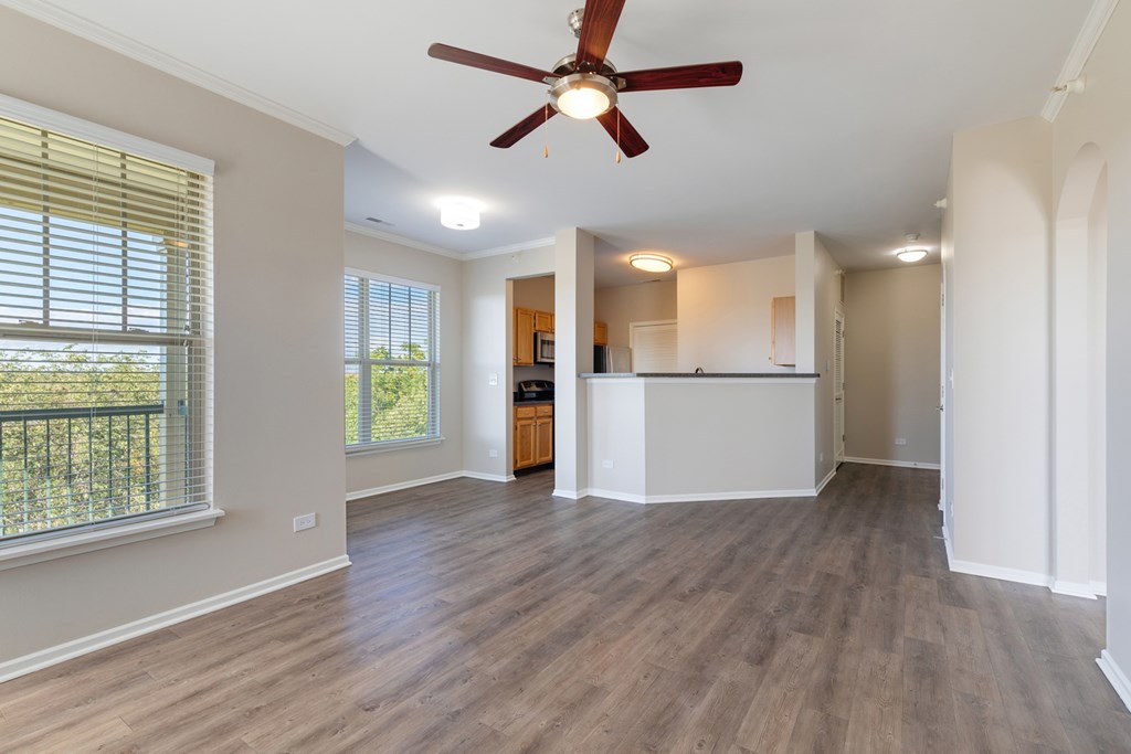 The Meadows at River Run - Spacious Apartment Homes with Ceiling Fans and Hardwood Style Plank Flooring