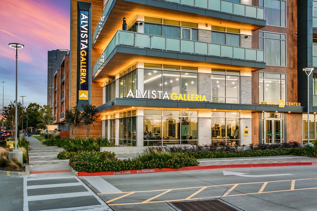 Beautifully lit at night time