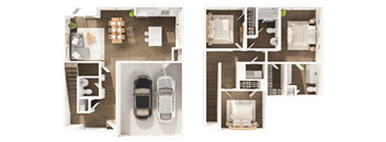 a rendering of the clubhouse floor plan