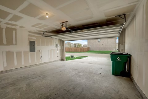 Spacious 2-car Garage