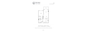 Floor Plan at The Mile
