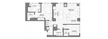 a floor plan of a bedroom house