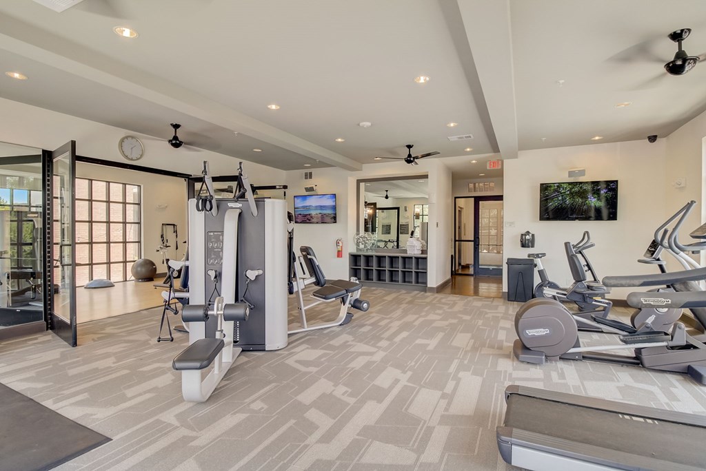 Fitness Center with Cardio Equipment