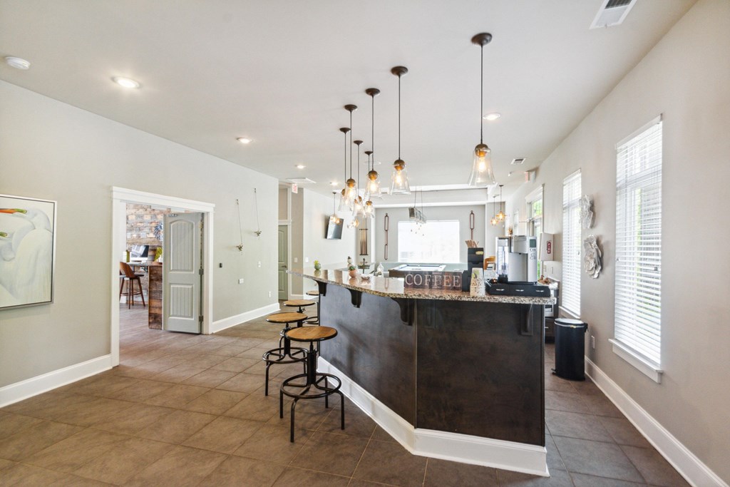 a view of the kitchen and dining area from the living room