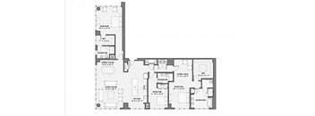 a floor plan of a house