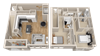 Vintage on Selby | Astaire - Townhome | Two Bedroom Townhome 3D Floorplan