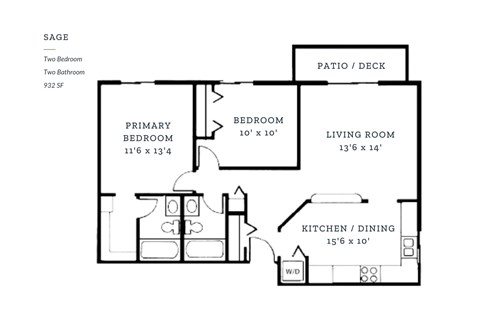 a floor plan of a small house with a bedroom and a living room
