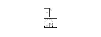 bedroom floor plan | the social at stadium walk apartment homes for rent in ft lauderdale
