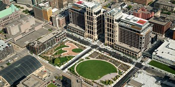 Aerial view of Commons Park - Photo Gallery 4