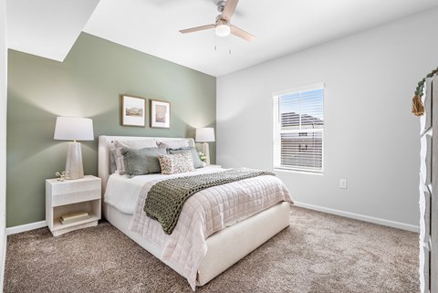 Primary Suite with bathroom | Northbrook Luxury Apartment | Taylors, SC
