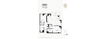 the address residence floor plan 2 bedroom 2 baths
