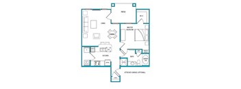 a floor plan of a bedroom floor plan
