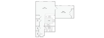 the cascadia floor plan  clearwater apartments