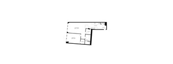 floor plan of the lower level of the house