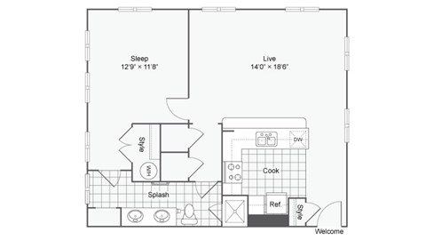 floor plan the windham apartments apartment homes for rent