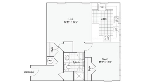 floor plan  the magnolia apartments magnolia residences  affinity