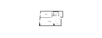 bedroom floor plan | apartments for rent in brookhaven ga | the mille brook