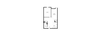 bedroom floor plan | the mille brookhaven apartment homes