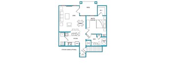a floor plan of a bedroom floor plan