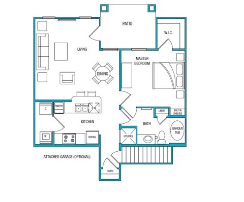 a floor plan of a bedroom floor plan