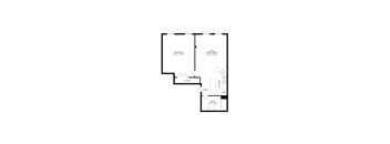 bedroom floor plan | apartments for rent in brookhaven ga | the mille brook