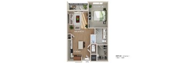 the outlook floor plan  studio apartment  2100 sq ft