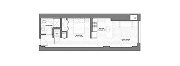 a floor plan of a small apartment