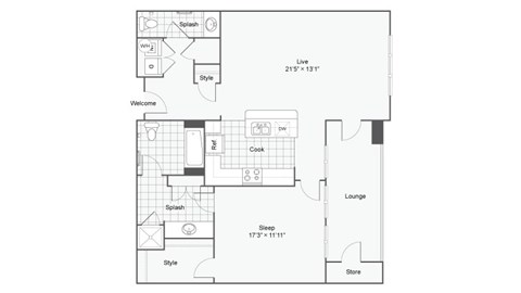 blueprint floor plan the crossings