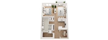 a floor plan of a house