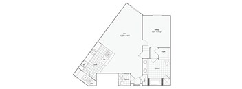 blueprint floor plan  apartments the residences at sawmill estates