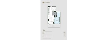one bedroom one bathroom floorplan