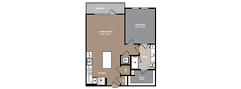 a blueprint of a floor plan of a2804