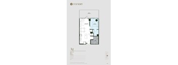 one bedroom one bathroom floorplan