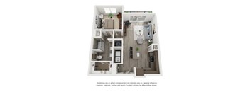 the outlook floor plan  woodland grove apartment homes