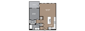 a blueprint of a floor plan of a residence
