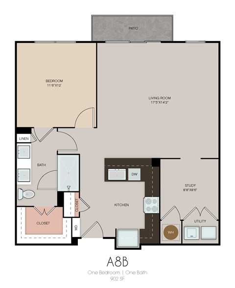 a floor plan of a 403 sq ft roommatesates