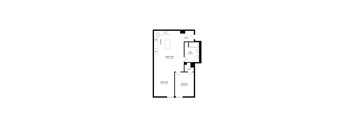 bedroom floor plan | apartments in garland tx | the mille brookhaven apartment homes
