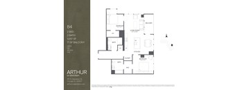 two bedroom floorplan