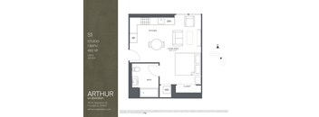 studio floorplan
