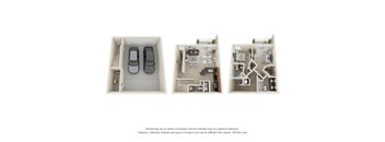 Aragon two Bedroom Townhome with Garage