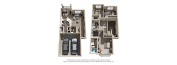 A diagram shows two different layouts for a house with optional balconies.