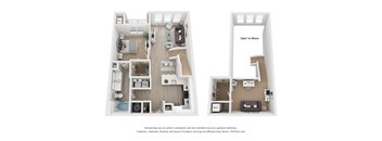 One Bedroom w-Loft R